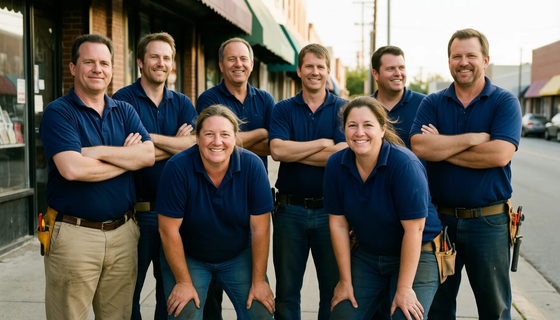 The AmberPro Heating and Cooling Team